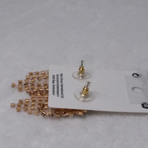 Dangle Pierce Earrings Evil Eye Aldo - Picture 3 of 4